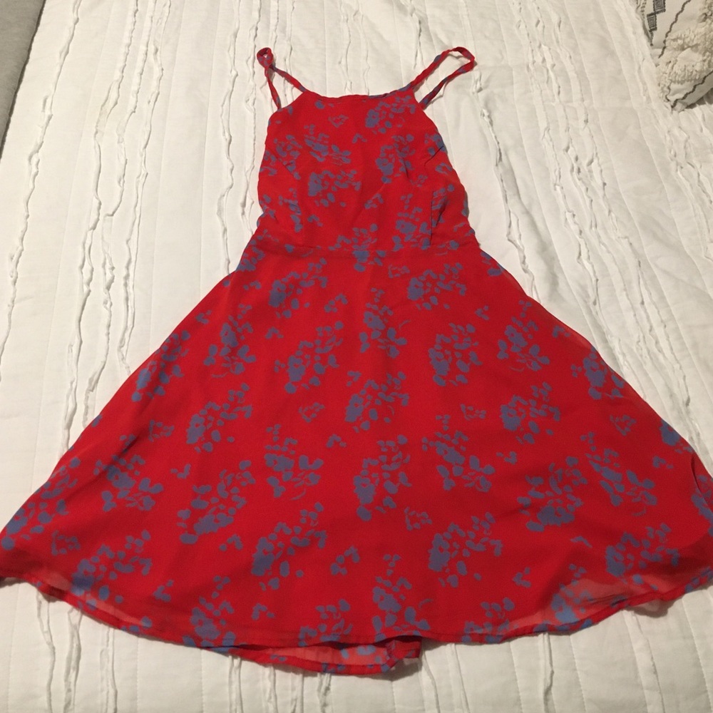 LuLu’s halter sun dress